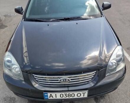 Черный Киа Маджентис, объемом двигателя 2 л и пробегом 265 тыс. км за 4800 $, фото 24 на Automoto.ua