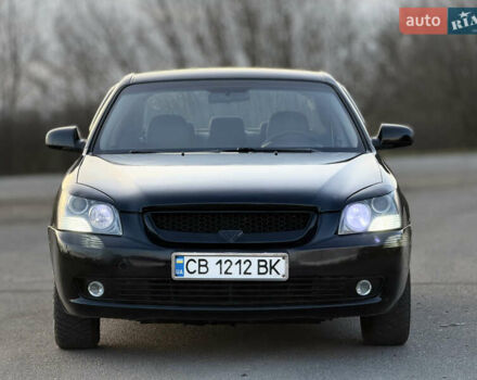 Черный Киа Маджентис, объемом двигателя 2 л и пробегом 305 тыс. км за 5400 $, фото 2 на Automoto.ua