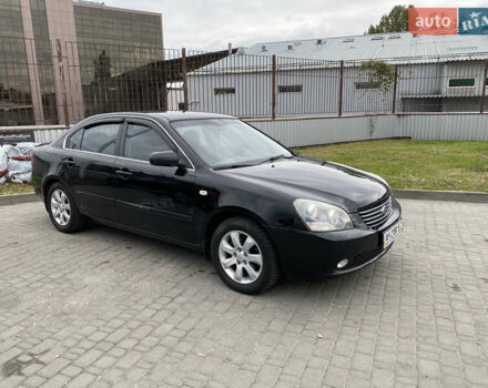 Черный Киа Маджентис, объемом двигателя 2 л и пробегом 239 тыс. км за 5200 $, фото 2 на Automoto.ua