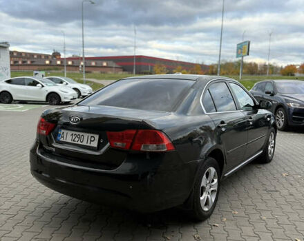 Черный Киа Маджентис, объемом двигателя 2 л и пробегом 350 тыс. км за 4650 $, фото 4 на Automoto.ua