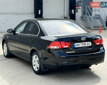 Черный Киа Маджентис, объемом двигателя 2 л и пробегом 220 тыс. км за 7500 $, фото 6 на Automoto.ua