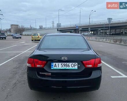 Черный Киа Маджентис, объемом двигателя 2 л и пробегом 208 тыс. км за 6400 $, фото 4 на Automoto.ua