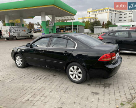 Черный Киа Маджентис, объемом двигателя 2 л и пробегом 239 тыс. км за 5200 $, фото 3 на Automoto.ua