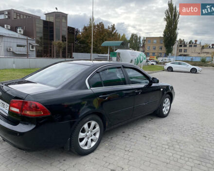 Черный Киа Маджентис, объемом двигателя 2 л и пробегом 239 тыс. км за 5200 $, фото 4 на Automoto.ua