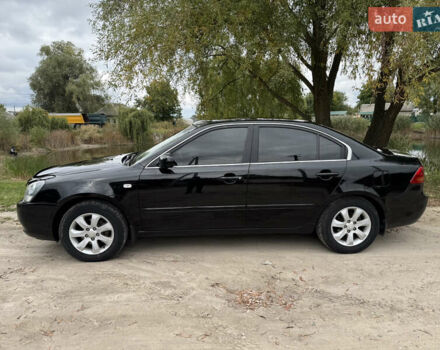 Черный Киа Маджентис, объемом двигателя 2 л и пробегом 299 тыс. км за 5199 $, фото 4 на Automoto.ua