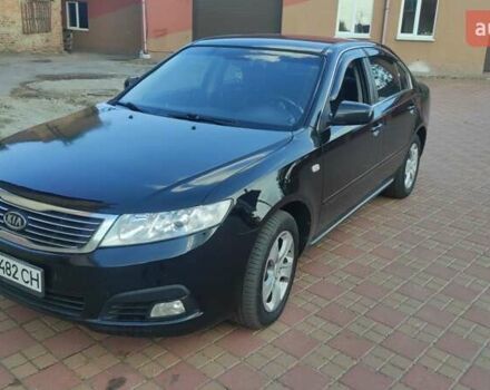 Черный Киа Маджентис, объемом двигателя 2 л и пробегом 168 тыс. км за 5900 $, фото 2 на Automoto.ua