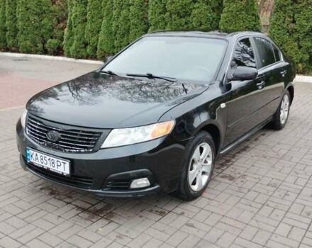 Черный Киа Маджентис, объемом двигателя 2 л и пробегом 208 тыс. км за 5999 $, фото 1 на Automoto.ua