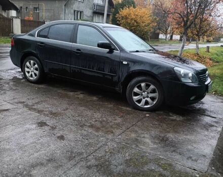 Черный Киа Маджентис, объемом двигателя 2 л и пробегом 100 тыс. км за 4800 $, фото 10 на Automoto.ua