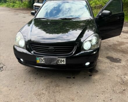 Черный Киа Маджентис, объемом двигателя 2 л и пробегом 300 тыс. км за 4501 $, фото 11 на Automoto.ua