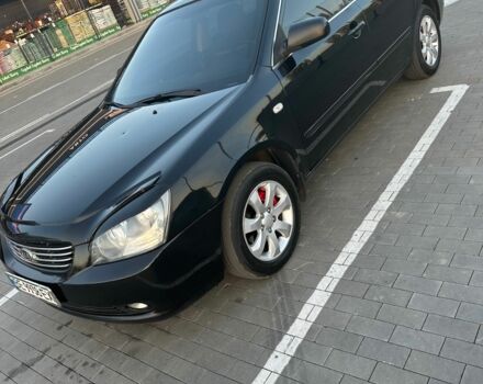 Черный Киа Маджентис, объемом двигателя 2 л и пробегом 317 тыс. км за 5200 $, фото 5 на Automoto.ua