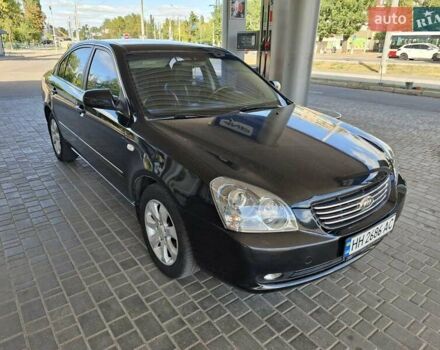 Черный Киа Маджентис, объемом двигателя 2 л и пробегом 192 тыс. км за 6600 $, фото 4 на Automoto.ua