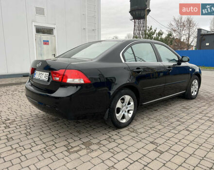 Черный Киа Маджентис, объемом двигателя 2 л и пробегом 212 тыс. км за 6500 $, фото 5 на Automoto.ua