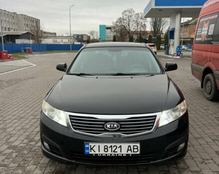 Черный Киа Маджентис, объемом двигателя 2 л и пробегом 212 тыс. км за 6500 $, фото 2 на Automoto.ua