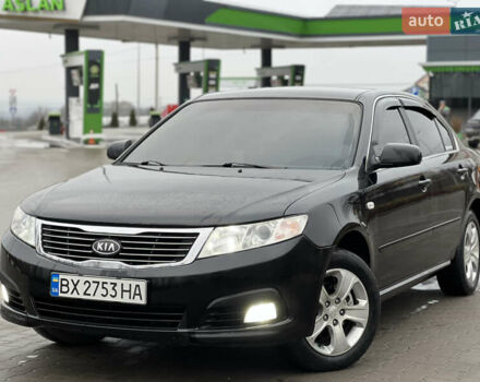 Черный Киа Маджентис, объемом двигателя 2 л и пробегом 229 тыс. км за 5555 $, фото 2 на Automoto.ua