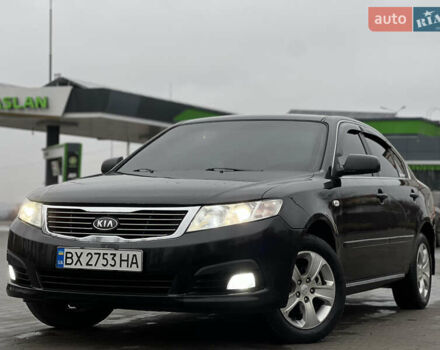 Черный Киа Маджентис, объемом двигателя 2 л и пробегом 229 тыс. км за 5555 $, фото 62 на Automoto.ua