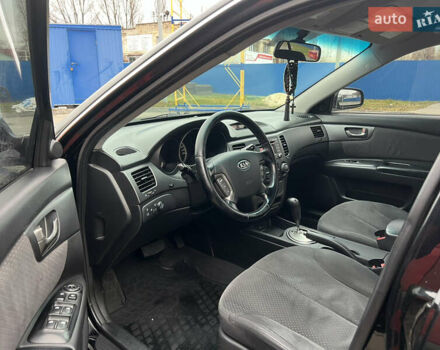 Черный Киа Маджентис, объемом двигателя 2 л и пробегом 212 тыс. км за 6500 $, фото 8 на Automoto.ua