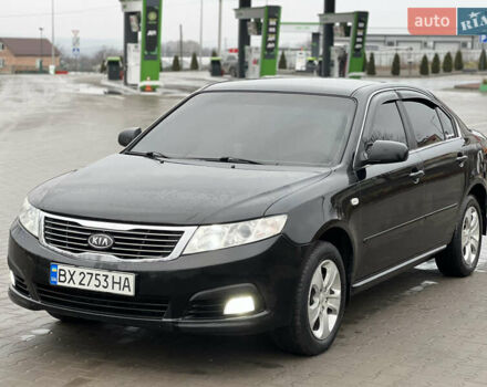 Черный Киа Маджентис, объемом двигателя 2 л и пробегом 229 тыс. км за 5555 $, фото 3 на Automoto.ua