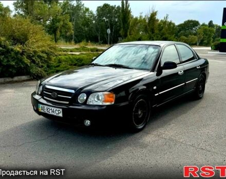 Черный Киа Маджентис, объемом двигателя 2 л и пробегом 260 тыс. км за 4500 $, фото 1 на Automoto.ua