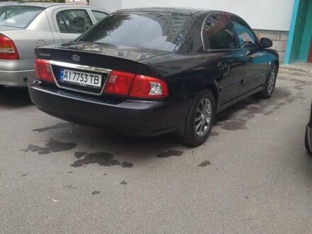 Киа Маджентис 2004 в Белой Церкве на Automoto.ua Черный Киа Маджентис, объемом двигателя 2 л и пробегом 200 тыс. км за 3000 $, фото 1 на Automoto.ua