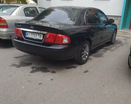 Киа Маджентис 2004 в Белой Церкве на Automoto.ua Черный Киа Маджентис, объемом двигателя 2 л и пробегом 200 тыс. км за 3000 $, фото 1 на Automoto.ua