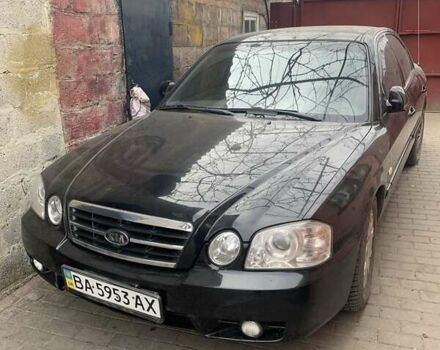 Черный Киа Маджентис, объемом двигателя 2 л и пробегом 161 тыс. км за 4800 $, фото 1 на Automoto.ua