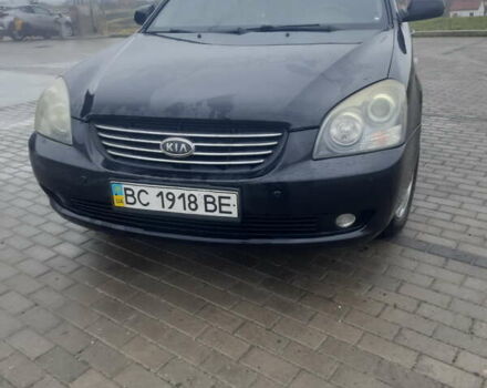 Черный Киа Маджентис, объемом двигателя 2 л и пробегом 148 тыс. км за 4950 $, фото 1 на Automoto.ua