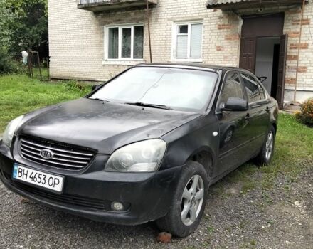 Черный Киа Маджентис, объемом двигателя 2 л и пробегом 434 тыс. км за 2500 $, фото 1 на Automoto.ua