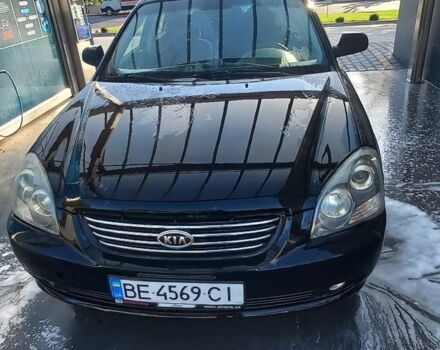 Черный Киа Маджентис, объемом двигателя 2 л и пробегом 180 тыс. км за 4800 $, фото 1 на Automoto.ua