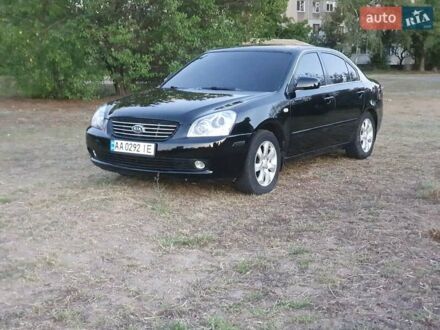 Чорний Кіа Маджентіс, об'ємом двигуна 2 л та пробігом 237 тис. км за 4600 $, фото 1 на Automoto.ua