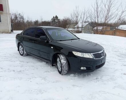 Черный Киа Маджентис, объемом двигателя 2 л и пробегом 189 тыс. км за 5300 $, фото 1 на Automoto.ua