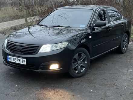 Черный Киа Маджентис, объемом двигателя 2 л и пробегом 222 тыс. км за 7200 $, фото 1 на Automoto.ua