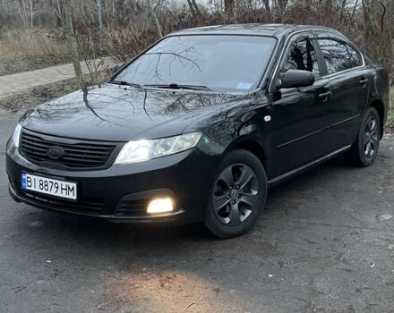 Черный Киа Маджентис, объемом двигателя 2 л и пробегом 222 тыс. км за 7200 $, фото 1 на Automoto.ua