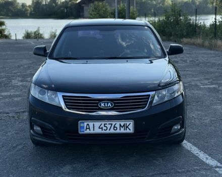 Черный Киа Маджентис, объемом двигателя 2 л и пробегом 260 тыс. км за 4900 $, фото 1 на Automoto.ua