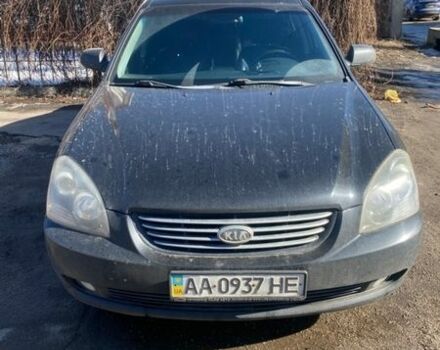 Черный Киа Маджентис, объемом двигателя 2 л и пробегом 200 тыс. км за 3500 $, фото 1 на Automoto.ua
