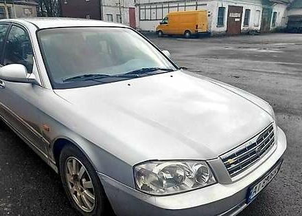 Серый Киа Маджентис, объемом двигателя 2 л и пробегом 290 тыс. км за 2700 $, фото 3 на Automoto.ua