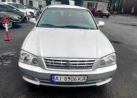 Серый Киа Маджентис, объемом двигателя 2 л и пробегом 290 тыс. км за 2700 $, фото 4 на Automoto.ua