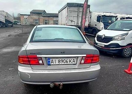 Серый Киа Маджентис, объемом двигателя 2 л и пробегом 290 тыс. км за 2700 $, фото 1 на Automoto.ua