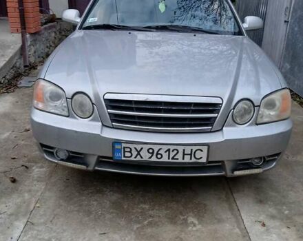 Серый Киа Маджентис, объемом двигателя 2 л и пробегом 271 тыс. км за 3200 $, фото 18 на Automoto.ua