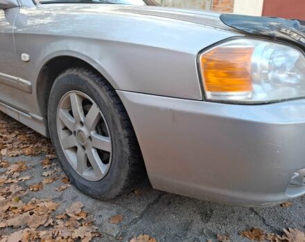 Серый Киа Маджентис, объемом двигателя 2 л и пробегом 340 тыс. км за 2800 $, фото 6 на Automoto.ua