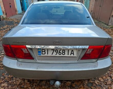 Серый Киа Маджентис, объемом двигателя 2 л и пробегом 340 тыс. км за 2800 $, фото 4 на Automoto.ua