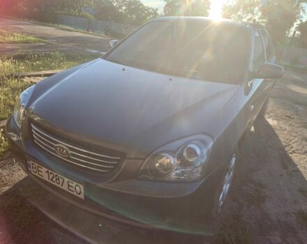 Серый Киа Маджентис, объемом двигателя 2 л и пробегом 250 тыс. км за 5800 $, фото 7 на Automoto.ua