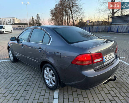 Серый Киа Маджентис, объемом двигателя 2 л и пробегом 281 тыс. км за 5250 $, фото 12 на Automoto.ua