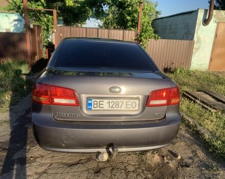 Серый Киа Маджентис, объемом двигателя 2 л и пробегом 250 тыс. км за 5800 $, фото 1 на Automoto.ua