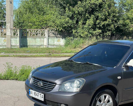 Серый Киа Маджентис, объемом двигателя 2 л и пробегом 265 тыс. км за 5200 $, фото 2 на Automoto.ua