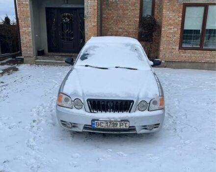 Серый Киа Маджентис, объемом двигателя 2 л и пробегом 300 тыс. км за 1600 $, фото 1 на Automoto.ua