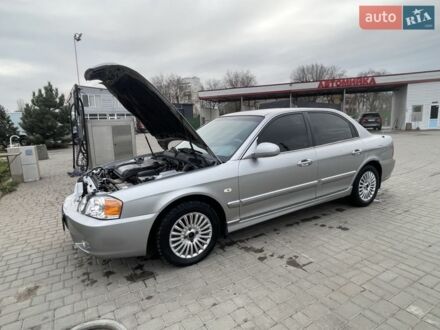 Серый Киа Маджентис, объемом двигателя 2 л и пробегом 153 тыс. км за 3300 $, фото 1 на Automoto.ua