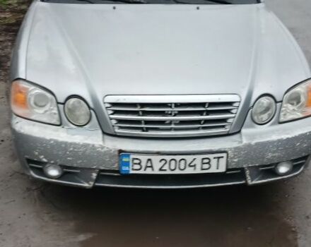 Серый Киа Маджентис, объемом двигателя 2 л и пробегом 341 тыс. км за 2500 $, фото 1 на Automoto.ua