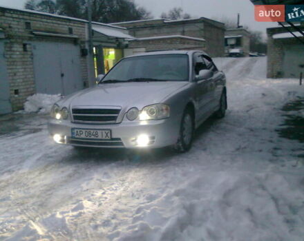 Серый Киа Маджентис, объемом двигателя 2 л и пробегом 340 тыс. км за 5400 $, фото 1 на Automoto.ua