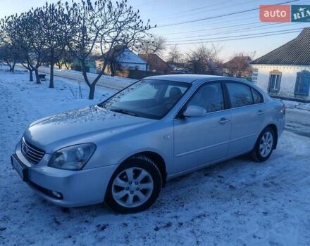 Серый Киа Маджентис, объемом двигателя 2 л и пробегом 200 тыс. км за 6300 $, фото 1 на Automoto.ua