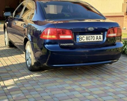 Синий Киа Маджентис, объемом двигателя 2 л и пробегом 330 тыс. км за 2999 $, фото 3 на Automoto.ua
